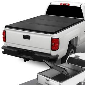 Marshshore Msh-ttchard038 Fits 2014-2018 Silverado Sierra 1500 2500hd 6.5ft Hard Tri-fold Tonneau Cover