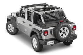 14441635 Mastertop Hard Top Tonneau Cover Blk Diamond For 18-24 Wrangler Jl 4dr