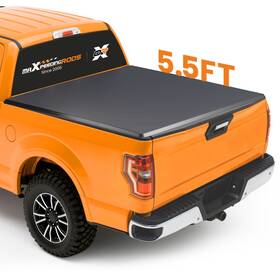 Maxpeedingrods 03jvtp 5.5ft Roll Up Cover For Nissan Titan 04-2015 Extra Short Bed With Led Lamp