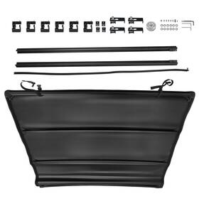1f7490 Maxpeedingrods 5.5ft Roll Up Truck Bed Tonneau Cover For Nissan Titan 2004-15 Extra Short