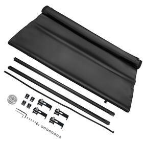 1nax5r Maxpeedingrods Fleetside Soft Roll-up Tonneau Cover Fit For 2024 2025 Toyota Tacoma Vinyl