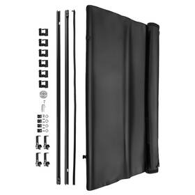 5ops1d Maxpeedingrods 5ft Soft Roll-up Tonneau Cover For Jeep Gladiator Jt Bed 2020-2026 With Led Light