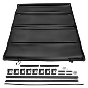 Bh9que Maxpeedingrods 8ft Bed Soft Vinyl Roll Up Tonneau Cover For Ford F-250/f-350 Super Duty 1999-16