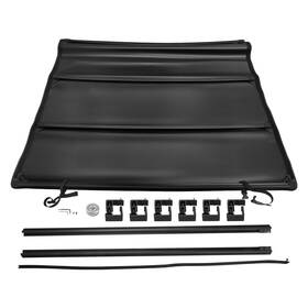 Bq70gg Maxpeedingrods 5.8ft Soft Roll-up Truck Bed Cover For Chevrolet Silverado Sierra 04-2007 Vinyl