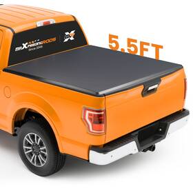 Ckm5ir Maxpeedingrods 5.5ft Truck Bed Soft Tri-fold Tonneau Cover For Ford F150 04-2014 Uv Protection