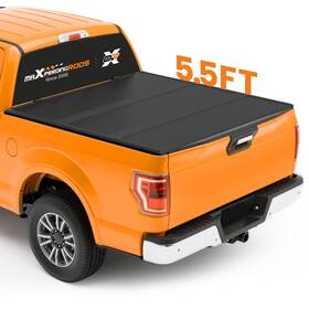 Kprih8 Maxpeedingrods 5.5ft Hard Tri-fold Tonneau Cover For Ford F-150 Supercrew 2015-2025 67.1 Inch
