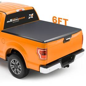 Kzf8jm Maxpeedingrods 6ft Soft Tonneau Cover Tri-fold For Toyota Tacoma 05-15 Bed Waterproof