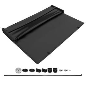 4-fold Maxpeedingrods M7z94e 6.5ft Soft Cover For Gmc Sierra 2500 Hd 3500 Silverado 2007-2014