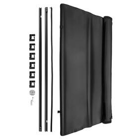 N9zfph Maxpeedingrods Soft Roll-up Tonneau Cover 5ft For Chevy Silverado Gmc Sierra With Led Lamp