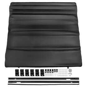 Maxpeedingrods Qvnl1t 5ft Bed Soft Roll Up Tonneau Cover Fit For Honda Ridgeline 17-2026 With Led Lamp