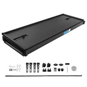 3-fold Maxpeedingrods R3sxq9 Hard Truck Cover For Gmc Canyon 2015-2025 5ft Bed Tonneau Pp Honeycomb