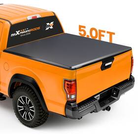 Maxpeedingrods Vqah73 5ft Tri-fold Tonneau Cover For Toyota Tacoma 2005-2014 2015 Aluminum Dustproof