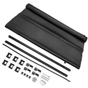 Wf1qv2 Maxpeedingrods 5.5ft Roll Up Truck Bed Tonneau Cover For Nissan Titan 2004-15 Extra Short