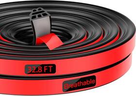 Lj-qcmft-0014 Meizhjju Truck Tonneau Cover Seal - Durable Rubber Tailgate 32.8 Ft / 10 Meters Red
