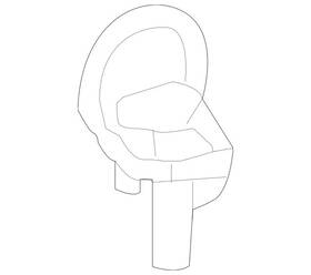 000-860-45-14-7p82 Mercedes-benz Genuine Holder