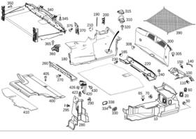 099-860-05-00 Mercedes-benz Genuine Holder