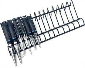P-8501 Mltools Plier Organizer Rack For Tool Box Storage Holds Regular And Wide 15 Black