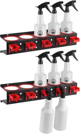 Us-mlg-2023121103 Moligou 2 Pcs Spray Bottle Storage Rack Wall Mount Organizer Car
