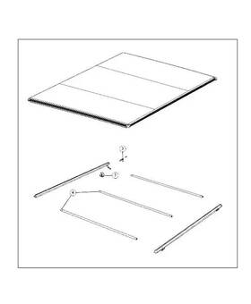 68161073aa Mopar Genuine Tonneau Cover Bow