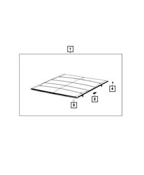 68194101aa Mopar Genuine Tonneau Cover