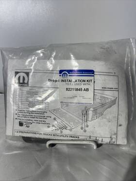 82215845 Mopar 2021-2025 Jeep Gladiator Installation Kit For Drop-in Truck Bed Liner
