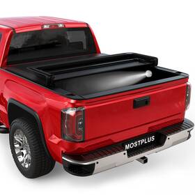 Mostplus 973380586355 Tri Fold Soft Truck Bed Tonneau Cover Compatible For 2004 2005 2006 2007 Chev