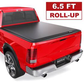 Mostplus M044302a 6.5ft Roll-up Soft Truck Bed Tonneau Cover For 2002-2026 Dodge Ram 1500