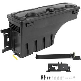 12318247 Motofatory 1 X Left Truck Bed Storage Tool Box For Dodge Ram 1500 2500 3500 2002-2018