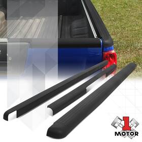 Mt1-1620yltz Motor-1 3pcs Black Tailgate Bed Rails Protector Caps For 05-14 Nissan Frontier 73.3 Inch
