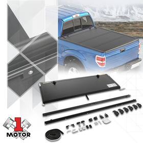 Mt1-ttclph001 Motor-1 5.5ft Low Profile Tri-fold Tonneau Cover For 04-14 Ford F150 Lincoln Mark Lt