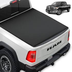 Mbtn-3f-2223-np Motorbox Fba1 Soft Tri Fold Tonneau Cover 6.4 Ft For Ram 1500/2500/3500 2002-2026 2002-2025