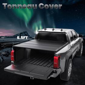 M04214802g2 Mulparts New 6.5/6.6ft 4-fold Hard Solid Truck Bed Frp Tonneau Cover For 04-14 Ford F150