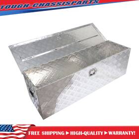 Tsp39390s Munirater New 49 Inch Aluminum Diamond Plate Tool Box Pick Up Truck Bed Storage Lock With Key