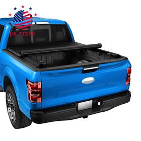 Cmr82005 Myautopartsstore Soft Roll-up Tonneau Cover For 1999-2023 Ford F250 F350 Super Duty 6.8ft Bed
