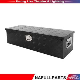 Na18411fu779ll Nafullparts 39 Inch X13 X10 Pickup Truck Trunk Bed Tool Box Trailer Storage&lock Aluminum Black
