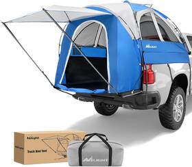 N4cy100 Nilight Truck Bed Tent 5.0-5.5ft Pickup Tents With Storage Bag Blue Grey