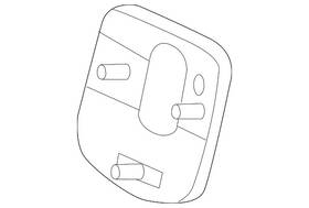87694-1ja1c Nissan Genuine Hook
