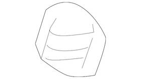 88639-ea002 Nissan Genuine 2005-2015 - Seat Back Panel Cover