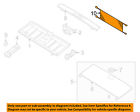 999c13q001 Nissan Oem Net Interior-rear-cargo