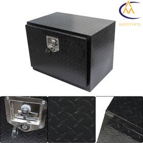 2522352 Nurniacl Black Aluminum Pickup Truck 24 Inch X17 X18 Underbody Bed Tool Box Trailer Storage