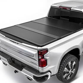 B0cqtgr9l9 Oedro Chevy Silverado/gmc 20-26 2500/3500 Truck Bed Tonneau Cover 6.9ft Hard Trifold