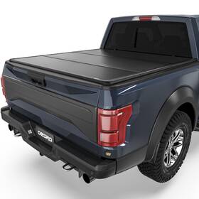 Maoedzwvl1 Oedro Frp Hard Trifold Tonneau Cover Fold Truck Bed Covers Fits For Ford F150