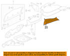 25635215 Oem Interior-rear-cargo Net Gm