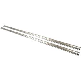 100158 Oer Authorized 1973-87 Chevrolet Gmc Stepside Pickup Long Bed Angle Strips Stainless Steel
