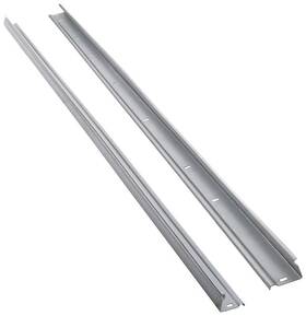 110123 Oer Authorized 1973-87 Chevrolet Gmc Bed Angle Strips Short Stepside Raw Steel