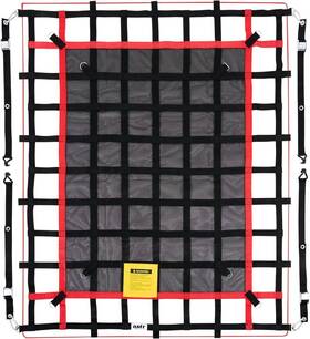 Nete003 Orion Motor Tech Cargo Net For Pickup Truck Bed 6ftx4.8ft Suv Atv With Straps