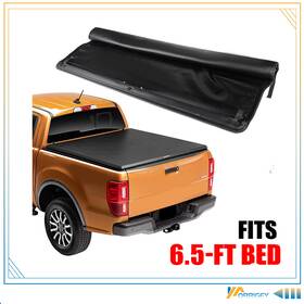 R160pa950s43 Orrigey Roll U 6.6ft Soft Bed Vinyl Tonneau Cover For 14-18 Chevy Silverado/gmc Sierra