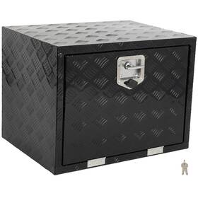 R183pa176s83 Orrigey 24 Inch X 18 X18 Aluminum Tool Box Truck Bed Trailer Rv Toolbox For With 2x Chain