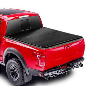 Uni-ht230100 Osobak 8ft Hard Tri-fold For 2008-2015 Nissan Titan Tonneau Cover Fleetside
