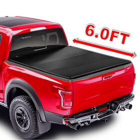 Uni-ht23162 Osobak 6ft Hard Tri Fold For 1986-1996 Jeep Comanche Truck Bed Cover Styleside